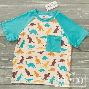Delightful Dinosaurs Boy Top